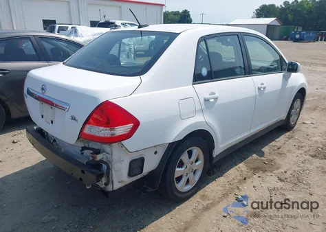2010 Nissan Versa 1.8Sl z USA, uszkodzony, nr VIN 3N1BC1AP1AL420360